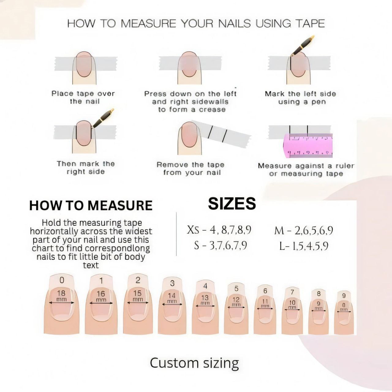 Pink Cate Eye With Chrome Press On Nail Set