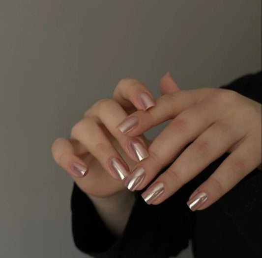 Chrome Press on nails sets