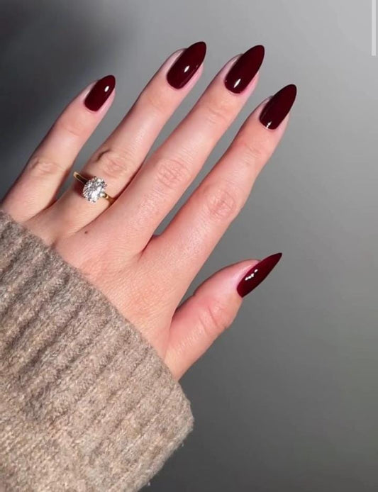 Red cherry nails sets