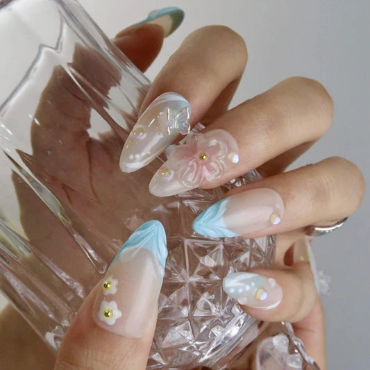 Dreamy Blossom Press on Nails Sets